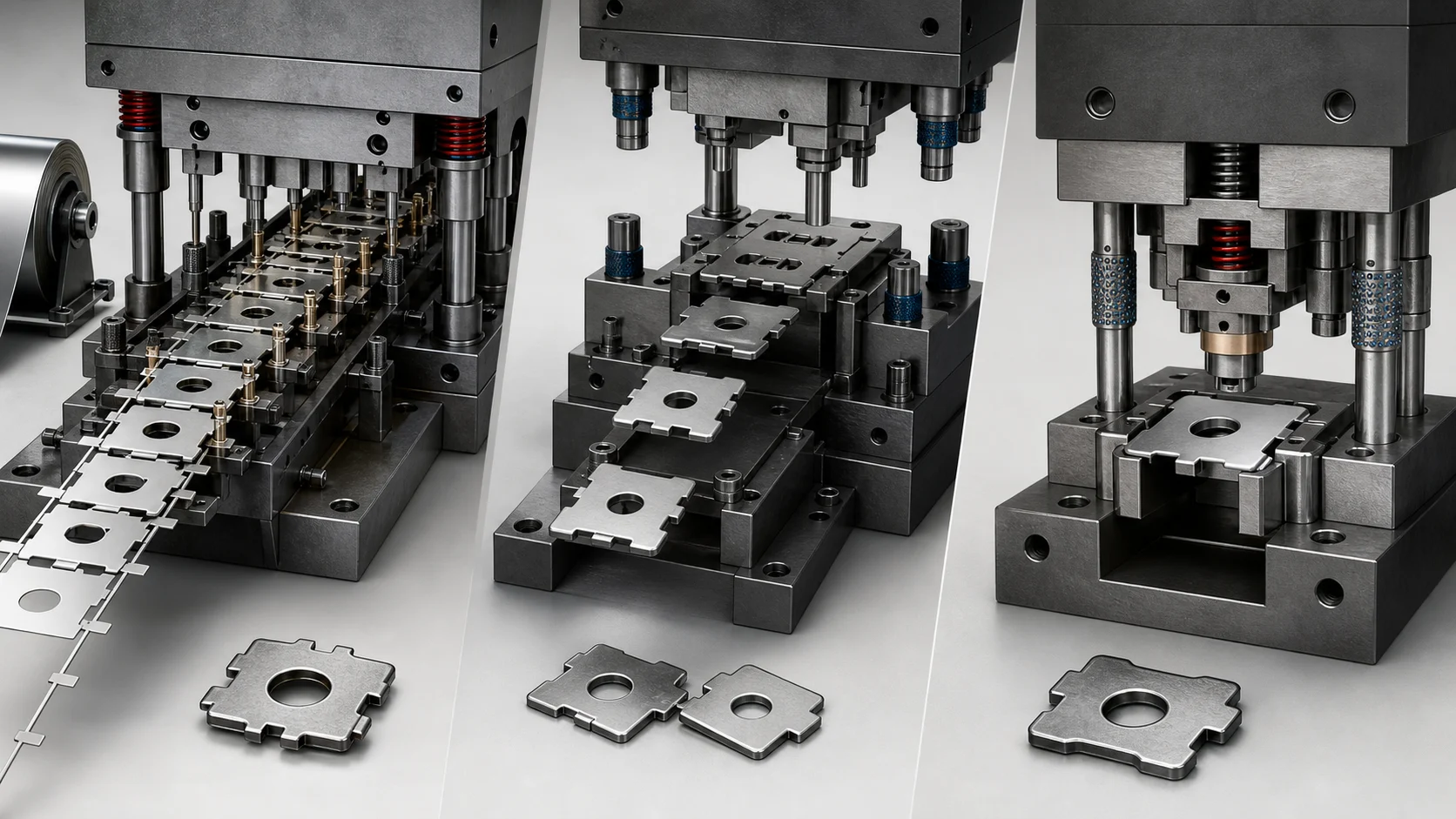 Metal Stamping: Progressive Die vs Transfer Die vs Compound Die